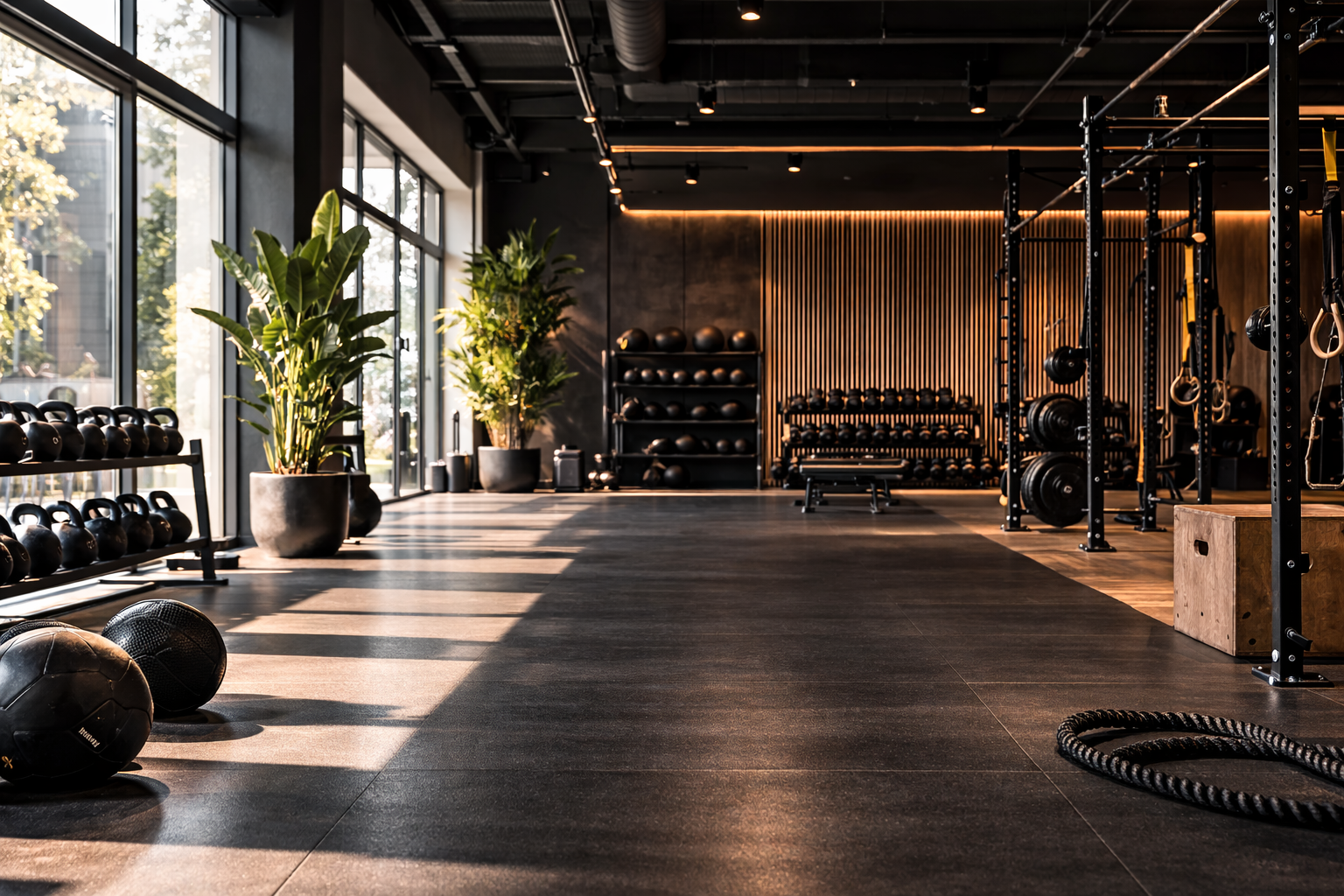 Allenamento funzionale in palestra